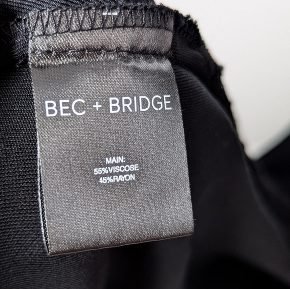 BEC + BRIDGE Teresa Maxi Dress Black 2 revolve - Picture 14 of 14